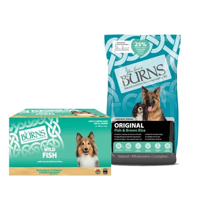 12kg Burns Dry Dog Food + 16 x 395g Wet Dog Food - 20% Off! * 12kg Burns Dry Dog Food + 16 x 395g Wet Dog Food - 20% Off! *