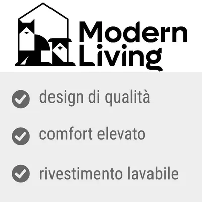 Modern Living; design di qualità, comfort elevato, rivestimento lavabile
