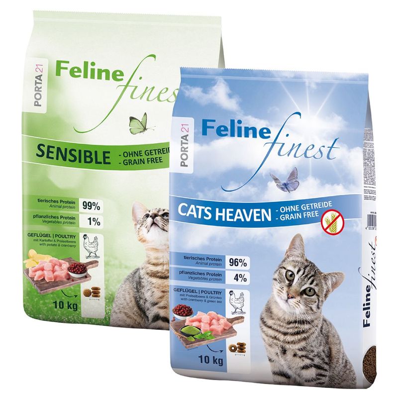 Porta 21 pienso para gatos sin cereales - Pack mixto