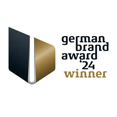 German Brand Award 24 Winner. Award for outstanding brand management.