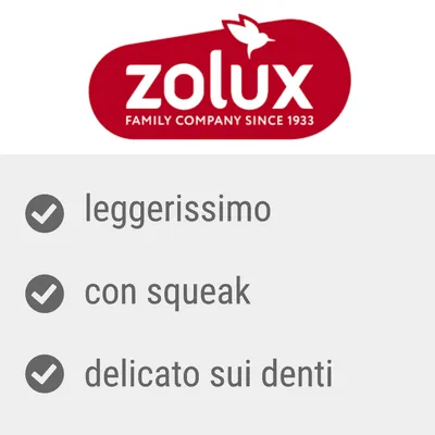 zolux FAMILY COMPANY SINCE 1933, leggerissimo, con squeak, delicato sui denti