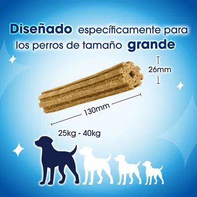 PURINA Dentalife snacks dentales para perros grandes (25-40 kg)