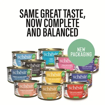 Schesir Complete Nutrition filete em geleia em latas 6 x 85 g