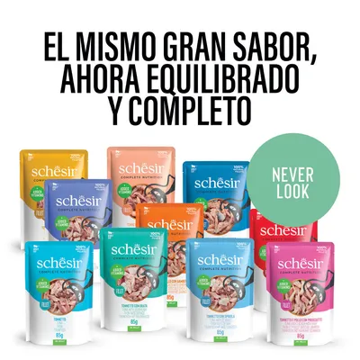 Schesir Complete Nutrition filete en gelatina 24 x 85 g - Pack ahorro
