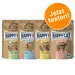 Mixpaket Happy Cat Bio Pouch  4 x 85 g - Jetzt testen
