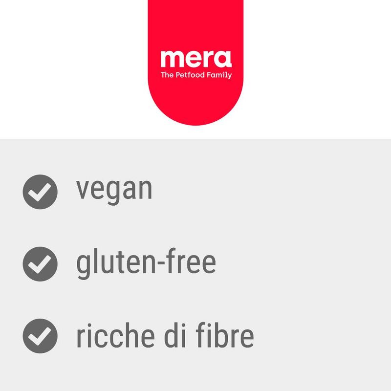 mera Pure green Adult vegan Avena, Miglio & Fave Crocchette cane