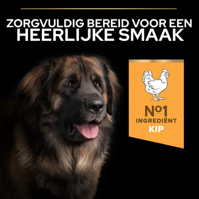 Zorgvuldig bereid voor een heerlijke smaak. Nr. 1 ingrediënt: kip.
