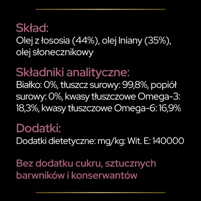 PRO PLAN Cat Adult Skin and Coat+ olejek