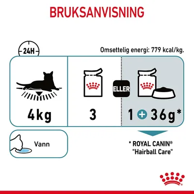 Royal Canin Hairball Care i saus