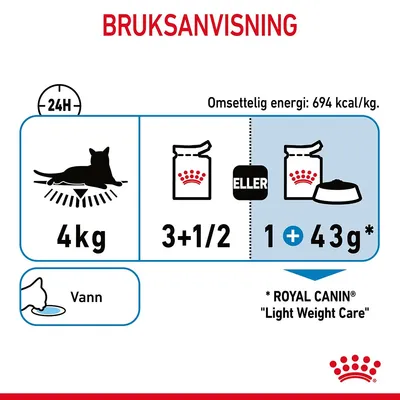 Royal Canin Light Weight Care i saus