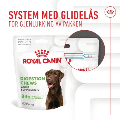 Royal Canin Digestion Adult Chews kosttilskudd