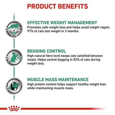 Product benefits: effective weight management with 97% success in 3 months, begging control with high fibre, and muscle mass maintenance with high protein for healthy weight loss.
