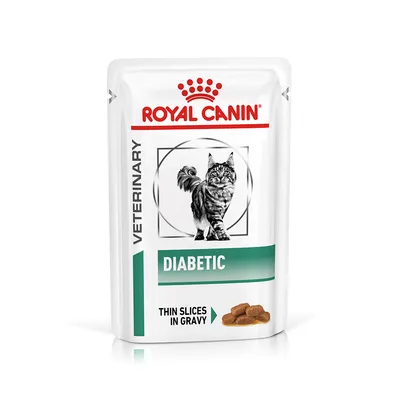 Royal Canin Veterinary Diabetic en sauce pour chat