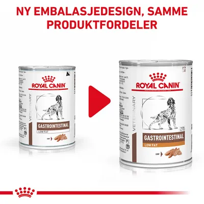 Royal Canin Veterinary Canine Gastrointestinal Low Fat mousse