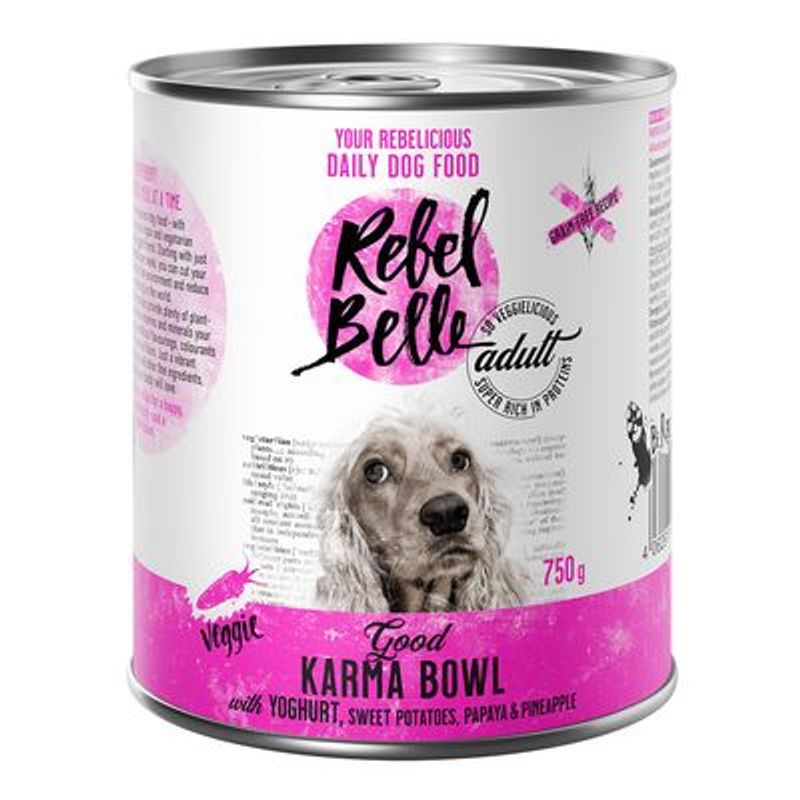 4 x 375 g of 4 x 750 g Rebel Belle – nu voor een speciale prijs!