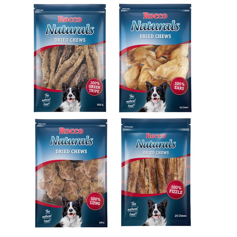 Rocco Rocco Chews Trial Beef Adult Treat Dog Food pet food packaging