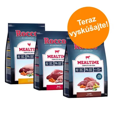 3 x 1 kg Rocco Mealtime - miešané skúšobné balenie