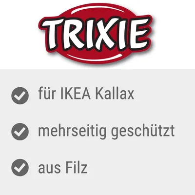 TRIXIE. für IKEA Kallax, mehrseitig geschützt, aus Filz (teksti saksaksi).