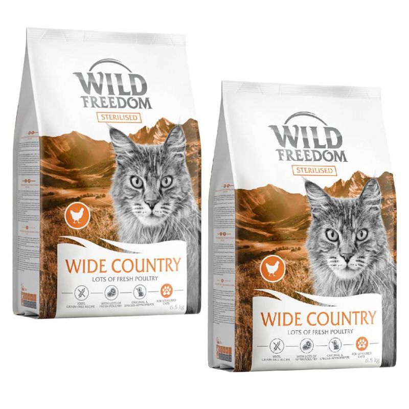 Wild Freedom pienso para gatos - Pack Ahorro 2 x 6,5 kg