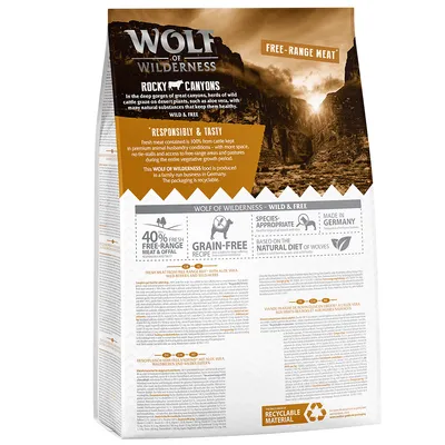 2 x 12 kg Wolf of Wilderness "Elements" økonomipakke