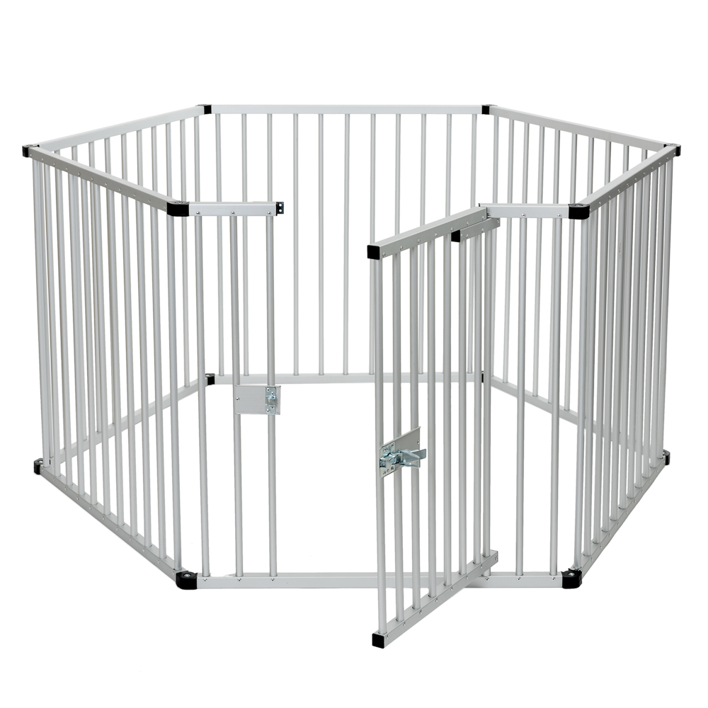 Fotografie produktu: Výběh pro štěňata z hliníku - 6 dílů à Š 80 x V 80 cm