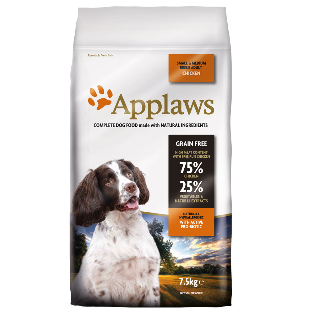 Fotografie produktu: Applaws Adult Small & Medium Breed Chicken - 2 x 2 kg