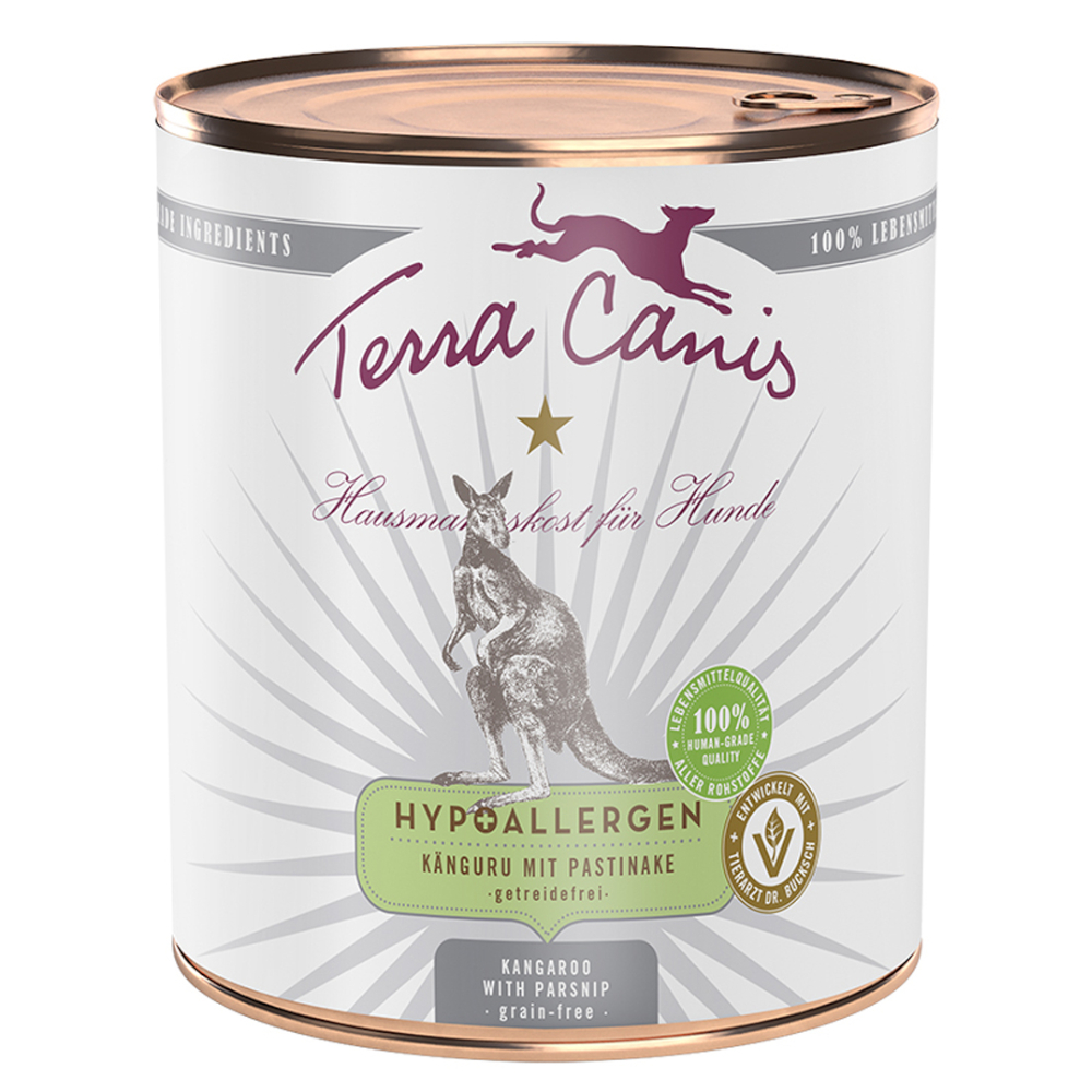 Fotografie produktu: Terra Canis Hypoallergen 12 x 800 g - klokaní s pastinákem