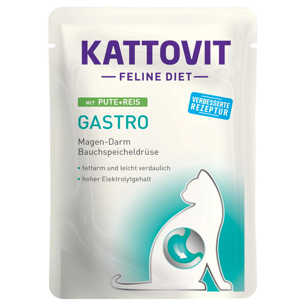 Fotografie produktu: Kattovit Gastro kapsičky 85 g - mix (4 druhy), 24 x 85 g
