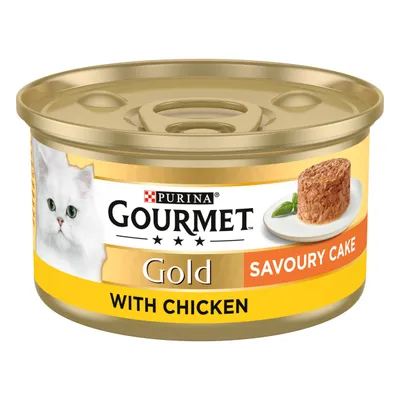 Gourmet Gold Savoury Cake 12 x 85g - Chicken Gourmet Gold Savoury Cake 12 x 85g - Chicken