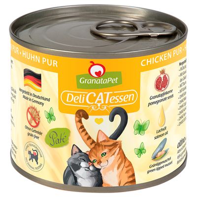Blandat provpack: GranataPet DeliCatessen 200 g Blandpack III: utan fisk 6 x 200 g