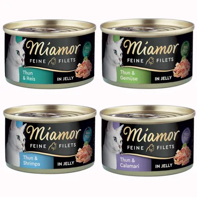 Πακέτο Προσφοράς Miamor Feine Filets 24 x 100 g - Mix Τόνος