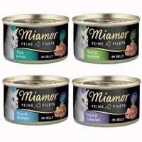 Ekonomično pakiranje Miamor Feine Filets 24 x 100 g - Miješano pakiranje I