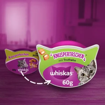Whiskas Temptations - Kip en Kaas 180g