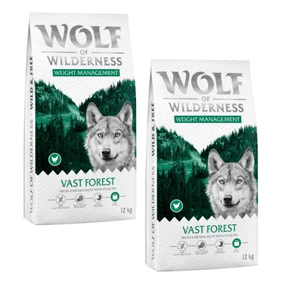 Wolf of Wilderness Explore 2 x 12 kg - Pack Ahorro - Explore The Endless Terrain - Mobility - Receta nueva