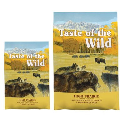 Croquettes Taste of The Wild pour chien 12,2 kg + 2 kg offerts ! High Prairie