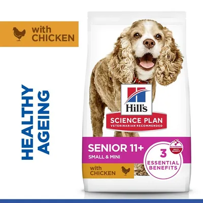 Hill's Science Plan Senior 11+ Small & Mini с пиле - 1,5 кг
