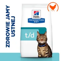 Hill's Prescription Diet t/d Dental Care, kurczak - 1,5 kg