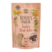 Rosie's Farm Snacks Adult "Tender Steak Bites" Rind - 3 x 70 g