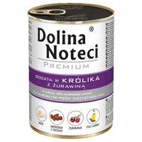Dolina Noteci Premium 24 x 400 g Voordeelpakket - Konijn met veenbessen