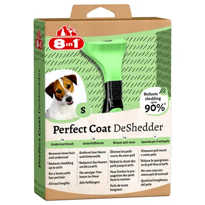 8in1 Perfect Coat DeShedder voor Honden Perfect Coat DeShedder Hond S