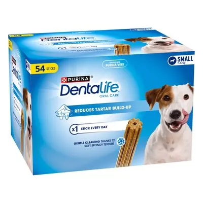 Purina Dentalife Dagelijkse Tandverzorginssnacks voor Kleine Honden (7-12 kg) - 108 Sticks  (36 x 49 g)