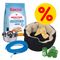 Welpen-Starterpaket für kleine Hunde 6-teiliges Set (Zubehör & Trockenfutter)