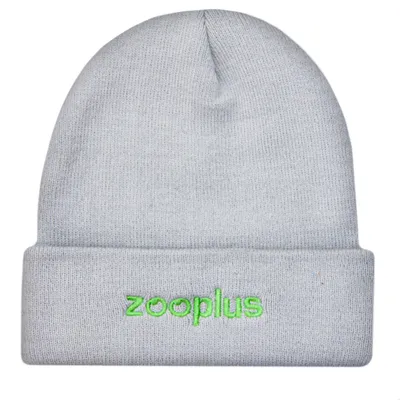 zooplus Exclusive - Mütze - grau/grün mit zooplus Logo
