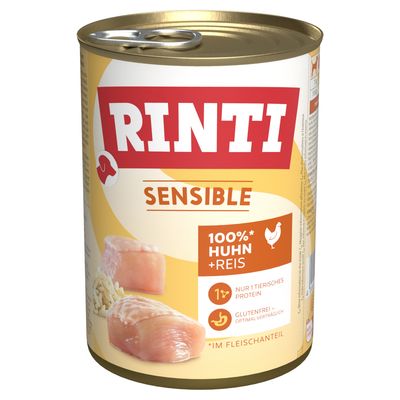 RINTI Sensible 6 x 400 g Huhn & Reis