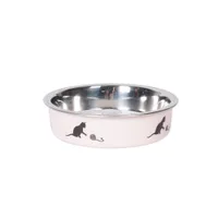 Comedero Karlie Ascar para gatos - Rosa - 160 ml, diámetro 10 cm