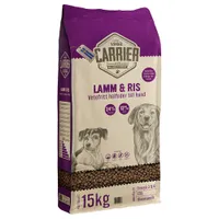 Carrier karitsa & riisi - Säästöpakkaus: 2 x 15 kg