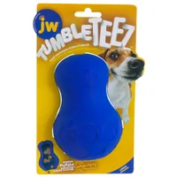JW Tumble Teez Treat Toy - Str. L, blå