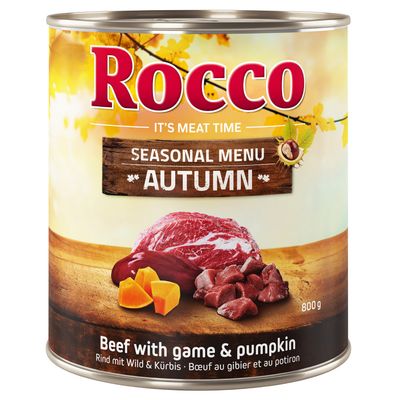 Rocco podzimní menu se zvěřinou a dýní 6 x 800 g