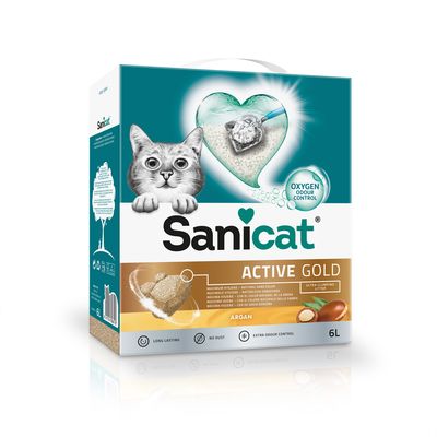 6 l Sanicat podstielka za výhodnú cenu! Active Gold