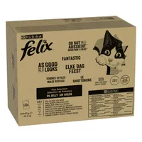 Felix Fantastic kapsičky 120 x 85 g - tuniak, losos, treska